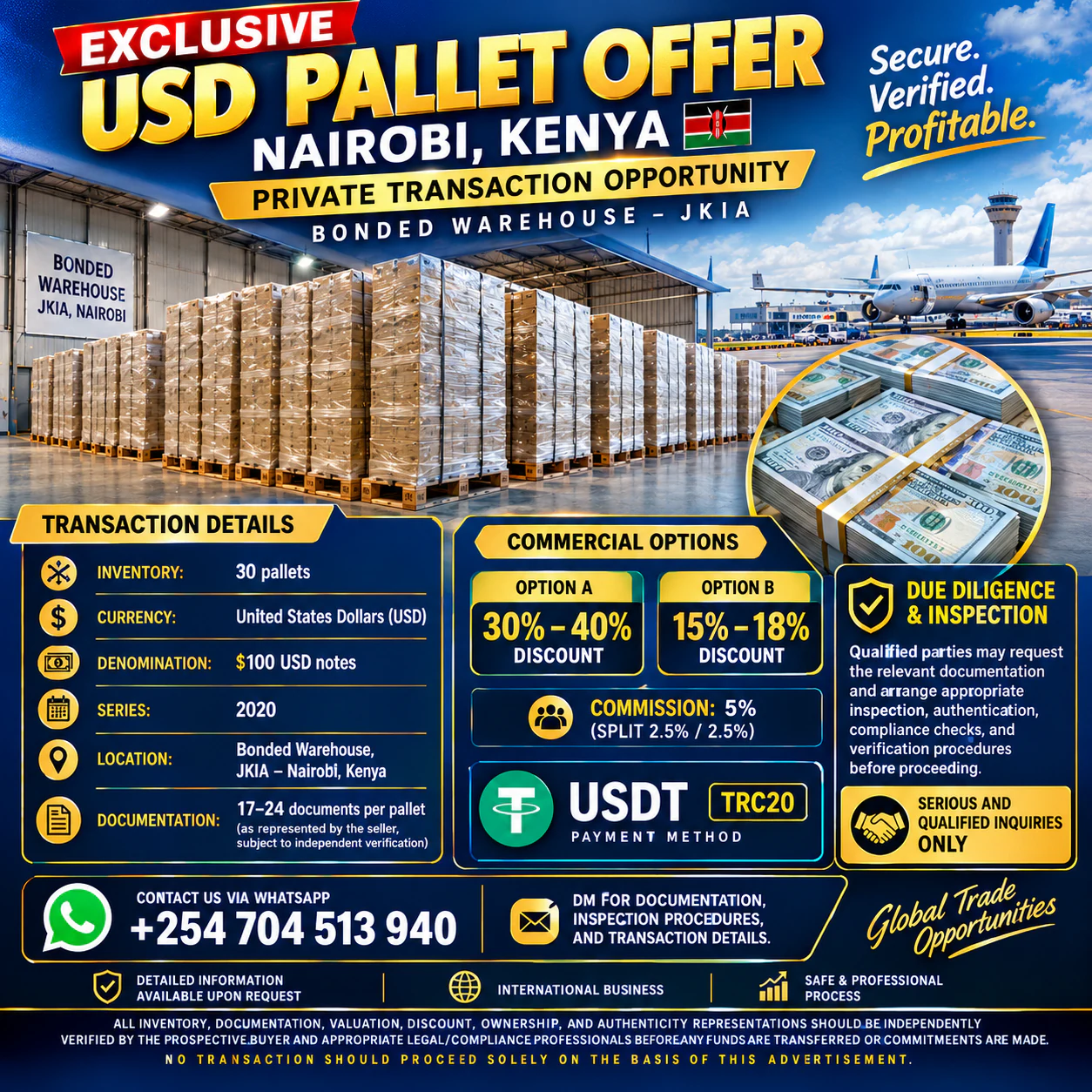 USD INVENTORY ACQUISITION OPPORTUNITY | NAIROBI, KENYA · Aziza